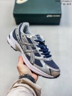 第一个色36-40 越南订单滞留，回流资金 轰炸市场 Asics Tiger Gel-1 亚瑟士户外风低帮休闲运动跑步鞋 #鞋款选用网眼与皮革相接，复古而富有层