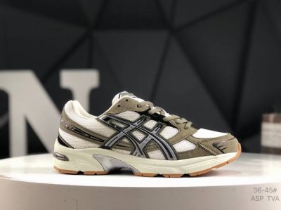 真标带半码Asics 亚瑟士 透气网眼鞋面配合部分合成革材质，全新Rearfoot Gel后置凝胶缓冲效果日本专业跑鞋品牌-亚瑟士Asics Gel-Conte