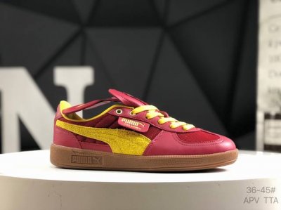 真标带半码 彪马 puma palermo Harry potter 复古单品彪马 防滑耐磨低帮德训板鞋 货号: 401209 01 尺码 如图所示 Apv T