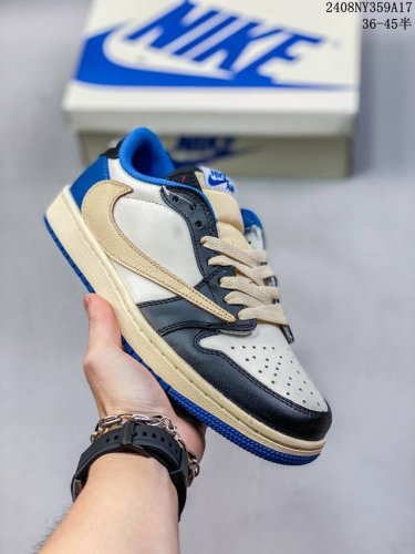 耐克 Nike Air Jordan 1 Low Og Sp Military Blue Aj1乔1 倒勾 低帮篮球鞋 Aj1 乔丹1代 Aj1 乔1 反向脚趾