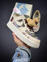 公司级Nike Air Force 1 Mid 07 原楦头原纸板 打造纯正中帮空军版型 专注外贸渠道 全掌内置蜂窝气垫 原盒配件 原厂中底钢印、拉帮完美 官方