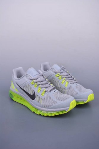 Nike Air Max 2013 耐克复古透气网布 全掌气垫 缓震跑步鞋 #搭配全掌式 Max Air 气垫 为步伐注入充沛活力 半透明中底和外底 为整体造型