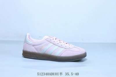 阿迪达斯Adidas Originals Gazelle Esquisite Gucci 德训 羚羊系列低帮复古百搭休闲运动板鞋 蓝粉 货号 Ji2716 51