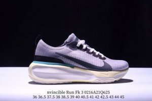 Nike Zoomx Invincible Run Fk 3 耐克减震回弹跑步鞋 织物材质运动鞋 耐磨防滑舒适 真标带半码 36-45 Xm0216Q625