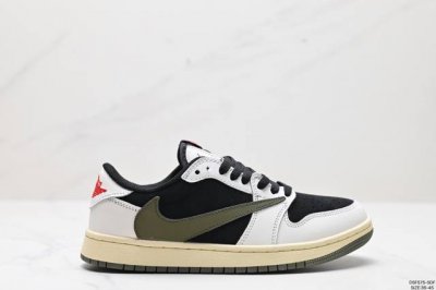 真标nike Air Jordan 1Low Og Sp aj1乔1低帮休闲板鞋 同步官方配色 头层皮打造 正确满胶鞋垫 四线拉帮 原厂织唛标 鞋舌高弹海绵填充
