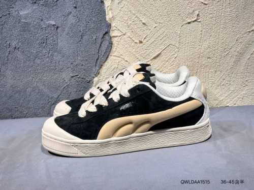 160 #新品上市实拍 Puma Suede Xl 百搭单品 简约大方的造型设计，给人以随性休闲的时尚格调，穿着舒适轻便，运动灵活自如，满足日常个性穿搭 Rf
