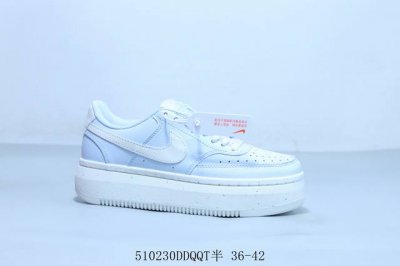 耐克 Nike Court Vision Alta 厚底小白鞋 休闲鞋 板鞋 运动鞋 货号 Dz5394-400 510230Ddqqt半 36-42