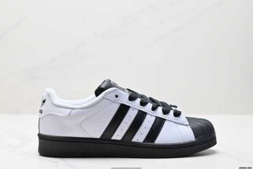 公司级阿迪达斯Adidas三叶草 Originals Superstar贝壳头系列低帮经典百搭休闲运动板鞋 货号:Ji0124 尺码:35.5 36 36.5