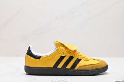 真标阿迪达斯三叶草adidas Originals Samba Vegan Og”Spd”桑巴舞系列绅士德训足球风百搭低帮休闲运动板鞋 货号:Ig1024 尺码