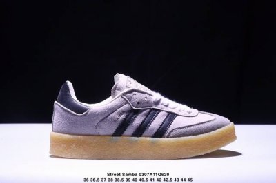 140 J版 Kith X Clarks X Ad Originals 8Th Street Samba Ie4033 桑巴舞街头系列德训风低帮复古休闲板鞋 尺