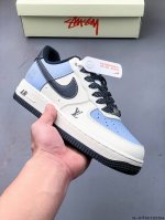 纯原版本 原楦数据纸版 采用硬质优质皮革鞋面材质 内置全掌Air Sole气垫 耐克 Nike Air Force 1 Low 空军一号低帮经典百搭休闲运动板鞋