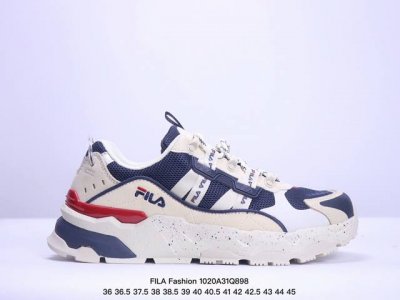 公司级FILA斐乐 Fashion Sneakers 织物TPU 运动 低帮 生活休闲鞋 货号:F12M134155AB D尺码:36 36.5 37.5 38