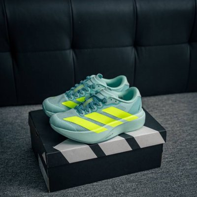 核心私 adidas Adizero Evo Sl M 轻盈跑鞋耐磨减震专业跑步鞋 冲向目标 一路向前 不断挑战和突破自我无论是平时训练还是马拉松 让这款Adi
