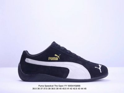 公司级puma Speedcat The Open Yy彪马防滑耐磨 运动鞋 支持侧踏时的踏步工作 即使在健身房等使用环境中也能确保透气性 官方货号:38705
