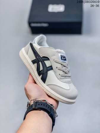 亚瑟士onitsuka Tiger 鬼冢虎童鞋 双魔术贴款22-33码懂得这个品牌的都不用解释，大人款一直受到欢迎和好评，童鞋魔术贴方便孩子穿着 Mtj367- - 点击图像关闭