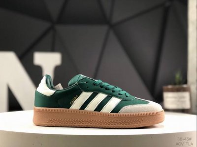 160 真标带半码阿迪达斯三叶草Adidas Originals Sambae W桑巴舞系列绅士德训足球风百搭低帮休闲运动板鞋 货号:Ji2582 尺码:36