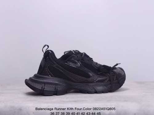 巴黎世家balenciaga Runner Kith Four.Color 巴黎世家7.0 21Ss最新配色潮流复古休闲鞋 尺码:36-45 xm0822Q80