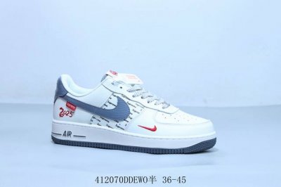 耐克 Nike Air Force 1 Af1耐克 低帮 空军一号休闲板鞋 斯图西 货号 Xs1958-503 41 Ddewo半 36-45