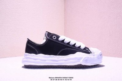 公司级余文乐挚爱单品 复古溶解风 日本概念时装设计师三原康裕品牌Mmy Maison Mihara Yasuhiro Original Sole Canvas