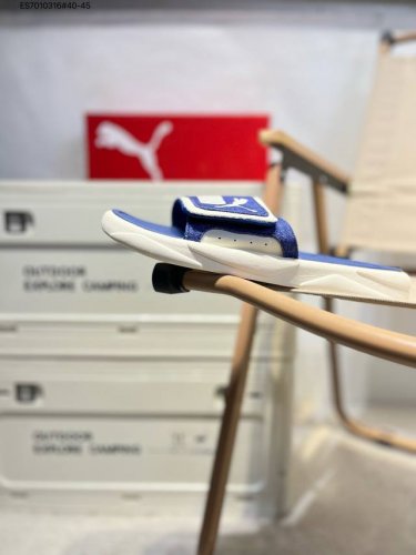 puma Royalcat Comfort 彪马舒适透气 防滑防臭一字拖鞋 男女同款372280 Es7010316#40-45