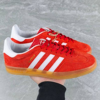 210 放店私 私人订单Adidas Originals Gazelle 橙色 全码现货入库！原厂可对比正品参考！原厂工艺！市场口碑爆棚产品！品控无敌 ！外贸指