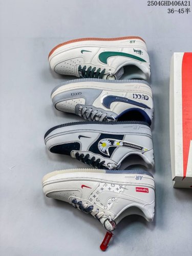 海外限量发售！公司级Nike Air Force 7 Low “权志龙联名 菊花勾”空军一号 低帮 运动鞋 休闲鞋 折边针车 工艺难度大 原楦头原纸板 原装鞋盒