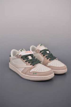 360 Fragment X Travis Scott X 猿人头 Air Jordan 1 Low 三方联名倒钩 性价比原盒出货 全新的三方联名低帮倒钩鞋面 - 点击图像关闭