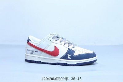 耐克 Nike Sb Dunk Low Pro 复古低帮 休闲运动滑板板鞋 Lv 货号 Jj2508-563 420490Adeop半 36-45