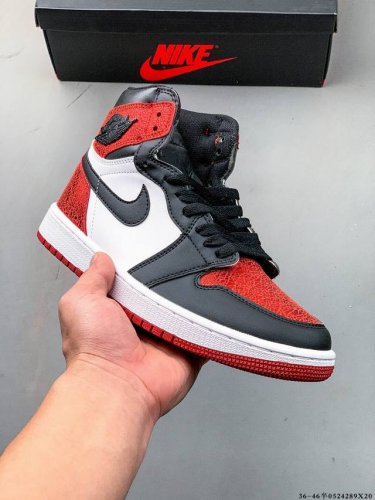 耐克Nike Air Jordan 1 Aj1乔丹一代高帮复古文化休闲运动篮球鞋 0524289X20