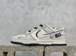 放店私 Nk Sb Dunk Low 北面联名 猪八白蓝勾 周年高端定制 低帮休闲板鞋 Dm6868-023 #定制鞋盒 大厂纯原品质出货 超高清洁度 皮料切割