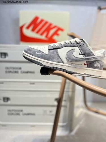 Nike Sb Dunk Low“斯图西联名” 周年高端定制 低帮休闲板鞋 定制鞋盒 大厂纯原品质出货 超高清洁度 皮料切割干净无任何毛边 细节完美Yx5066