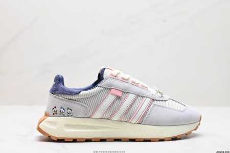 公司级阿迪达斯adidas Retropy E5 W.R.P 阿迪新款运动休闲爆米花跑鞋 三叶草 厚底 白深蓝 新款低帮经典运动鞋以70年代经典跑步鞋为灵感，新 - 点击图像关闭
