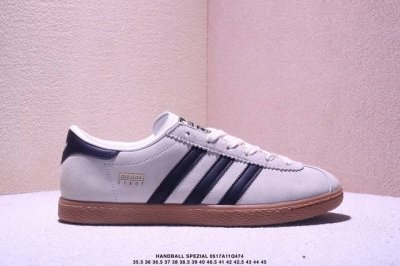 阿迪达斯 Adidas Handball Spezial 三叶草学院风复古休闲板鞋 橡胶底柔软绒面革经典运动鞋 货号 Jr6347 码数 35 45半 xm05