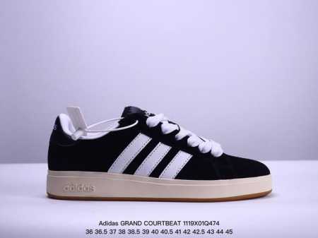 真标adidas Grand Courtbeat Base 00S 休闲 耐磨 低帮 板鞋 货号:Ih1039 尺码:36 36.5 37 38 38.5 39 - 点击图像关闭