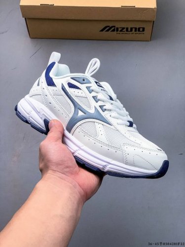 集图 美津浓Mizuno Speed春季新款复古老爹鞋透气缓震跑鞋 0504281F22