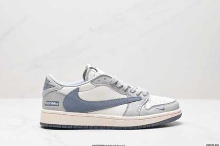公司级aj1倒勾travis Scott X Air Jordan 1 ” Reverse Mocha “ Aj1乔1 Ts 闪电 联名倒钩 低帮文化篮球鞋 完 - 点击图像关闭