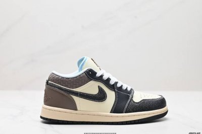 公司级nike Air Jordan 1 Low Aj1乔1低帮休闲板鞋 同步官方配色 官方货号:Hq3437-101 尺码:36 36.5 37.5 38 3