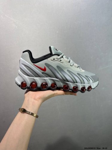 公司级Nike Air Max Dn8 全掌科技气垫 缓震运动跑鞋 dn8的核心亮点在于其八腔气垫结构 根据不同部位设定的气压值专为行走设计 提供卓越的舒适感