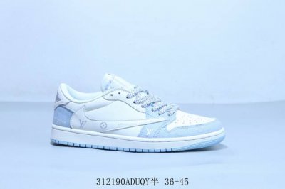 乔丹Air Jordan 1 Low Aj1 乔1低帮复古文化休闲运动篮球鞋倒勾 Lv 货号 Dm7866-001 312190Aduqy半 36-45