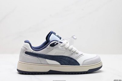 公司级Puma Doublecourt 潮流运动 防滑耐磨 低帮 彪马板鞋 货号:293283 01 尺码:36 37 37.5 38 38.5 39 40 4
