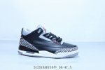 乔丹Air Jordan 3 Retro Black Gold . 迈克尔 乔丹Aj3代中帮复古休闲运动文化篮球鞋 货号 85426 01 512510Adii