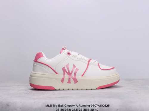 公司级korea韩国ss19限定发售ny美国榄球洋基队限定 X Mlb Big Ball Chunky A Running厚底老爹厚底休闲运动慢跑鞋 货号:3A