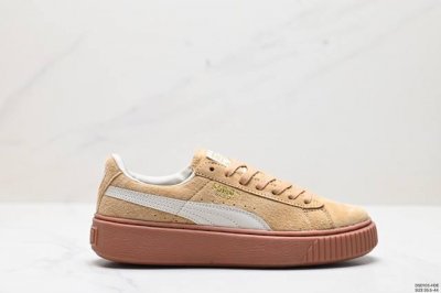 真标puma彪马男女情侣经典撞色板鞋休闲潮流时尚板鞋 货号:363559-02 尺码:35.5-44 Id:Dsd103-Hde