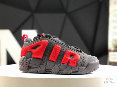 200 耐克Nike Wmns Air More Uptempo Gs Barely Green 皮蓬初代系列经典高街百搭休闲运动文化篮球鞋美国队配色 货号:F