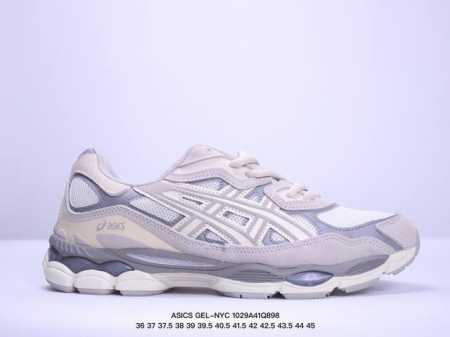 公司级ASICS 亚瑟士GEL-NYC 2055透气网眼鞋面配合部分合成革材质 采用全新AHAR+橡胶材质 更加耐磨 货号: 3A280-020 尺码:36 3 - 点击图像关闭