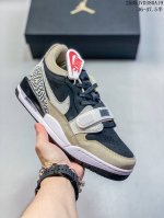 公司级带半码 耐克Nike Air Jordan Legacy 312 Low White pine Green 乔丹最强三合一混合版本低帮文化休闲运动篮球鞋