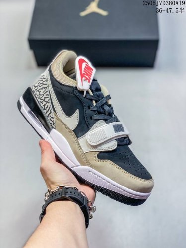 公司级带半码 耐克Nike Air Jordan Legacy 312 Low White pine Green 乔丹最强三合一混合版本低帮文化休闲运动篮球鞋