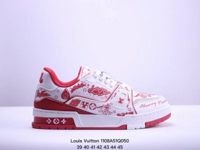 公司级全新LV路易威登Louis Vuitton Trainer Sneaker Low休闲运动文化百搭板鞋 尺码:36-45 XM 8Q050