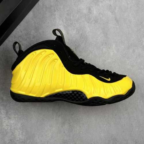 本地260 核心私 Nike Foamposite One Wu-Tang "Optic Yellow" 武当喷 喷泡 中帮 复古篮球鞋 纯胶透明橡胶大底超强止