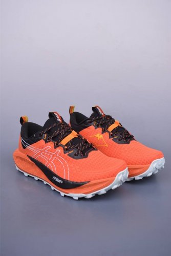 Asics Gel-Trabuco 13 复古亚瑟士 透气休闲鞋缓震男子耐磨跑步鞋 鞋面采用无缝线鞋面 贴合脚型 穿着舒适 中底360°环绕式Gl 提供良好的缓